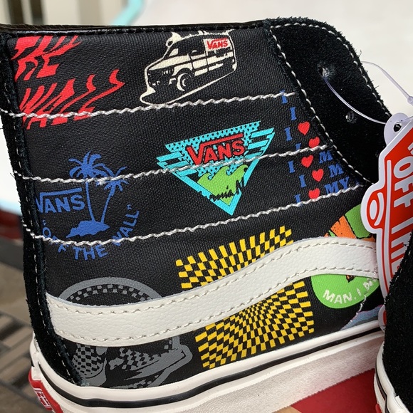 VANS SK8-Hi 138 DECON V66 Black/Multi Men’s - Picture 12 of 16